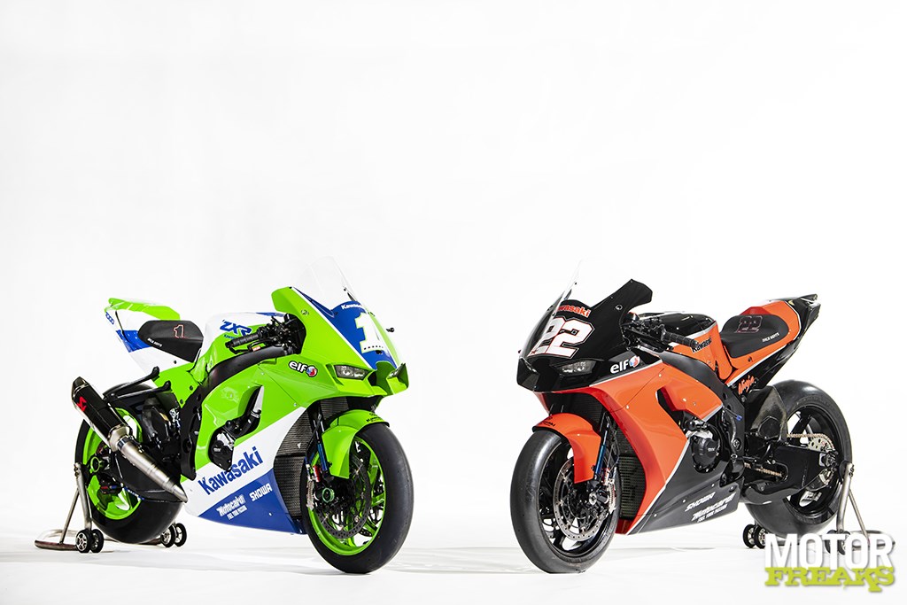 Kawasaki celebrates anniversary with iconic replicas