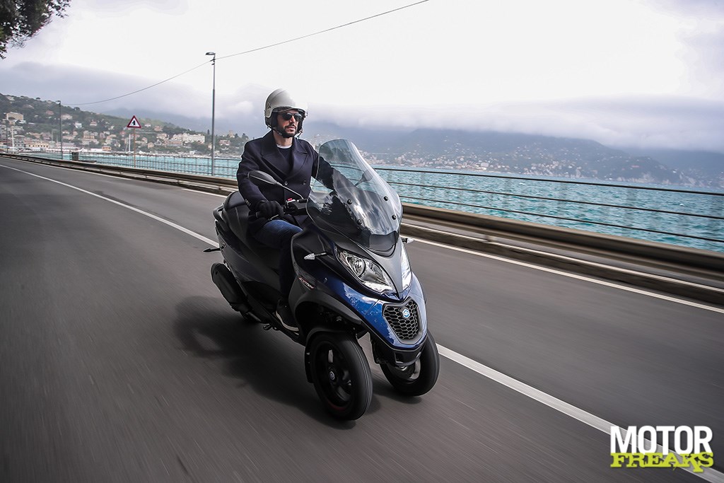 Piaggio Group is working on airbags for motorcycles and scooters