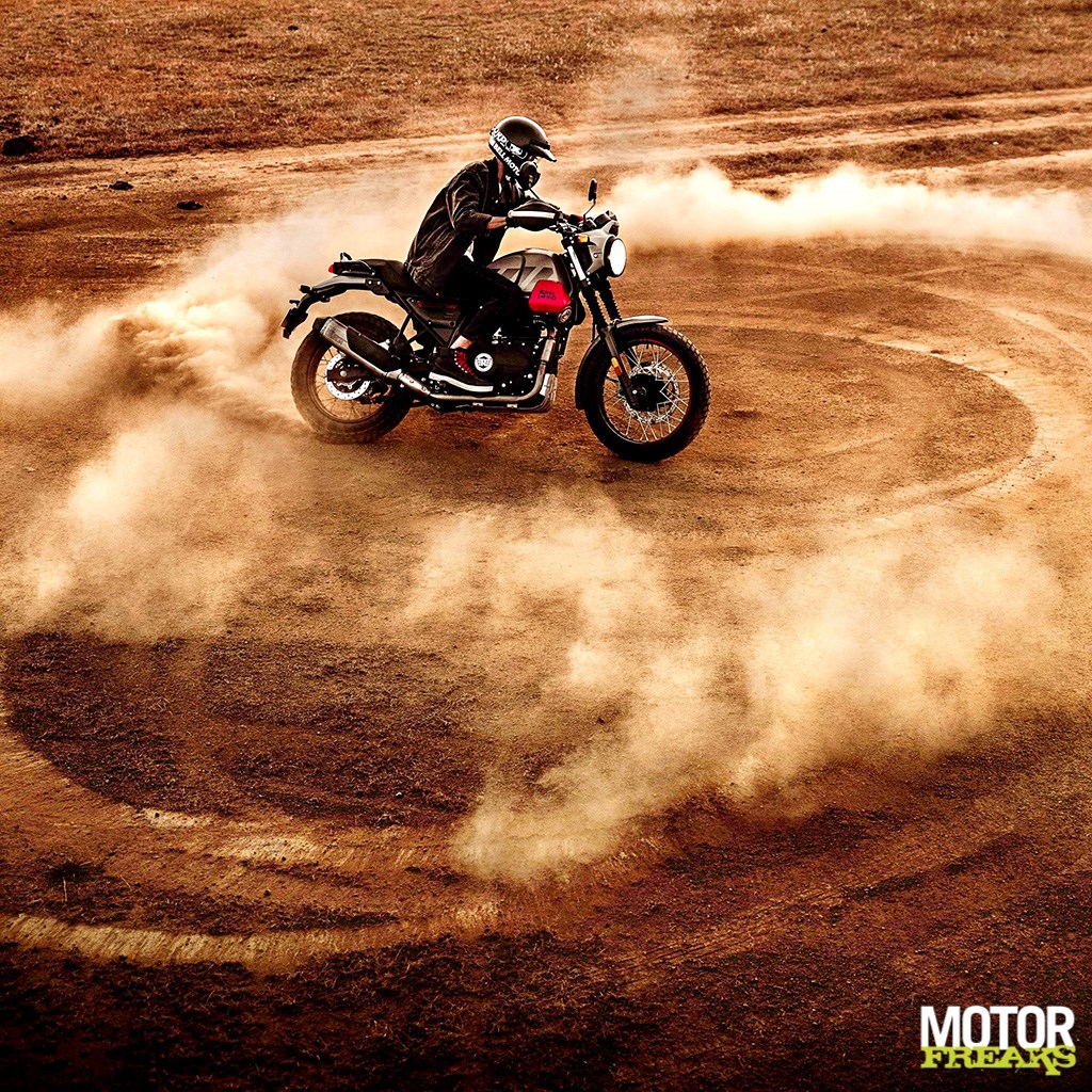 Royal Enfield Launches Scram 411: Urban Street Scramber