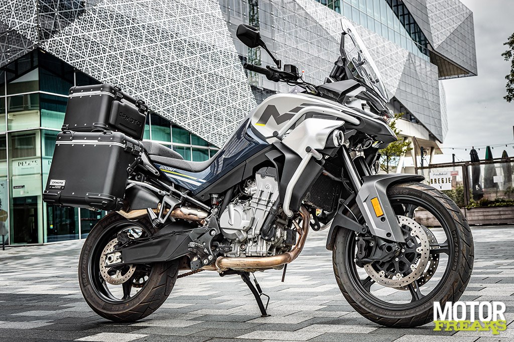 CFMoto 800MT Sport now with interesting action package