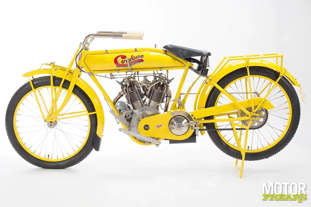 1915 Cylone board track racer for record amount auctioned