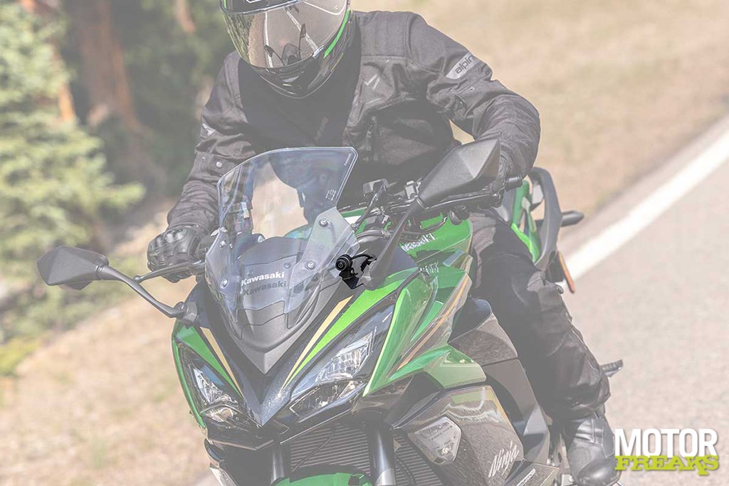 Kawasaki develops camera system for Ninja 1100 SX