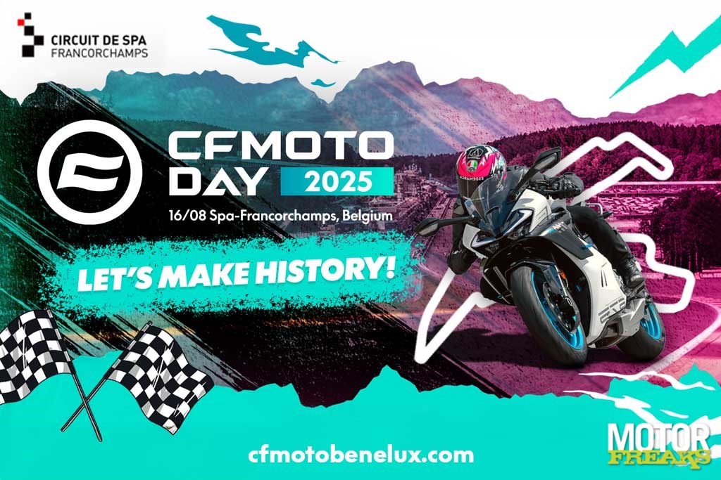 August 16 cfmoto Day Benelux on Spa-Francorchamps