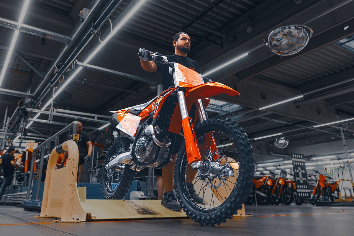KTM: Production in Mattighofen Restart