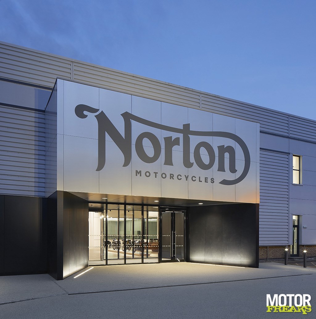 Norton ready for new chapter: production flagship in the starting blocks