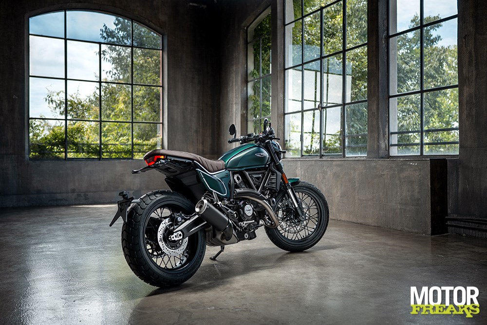 Ducati Scrambler Nightshift gets Emerald Green Jasje