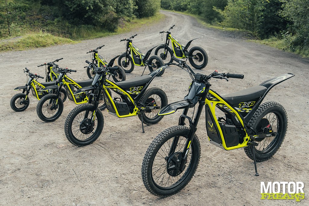 Triumph introduces TXP: electric off-road engines for young drivers