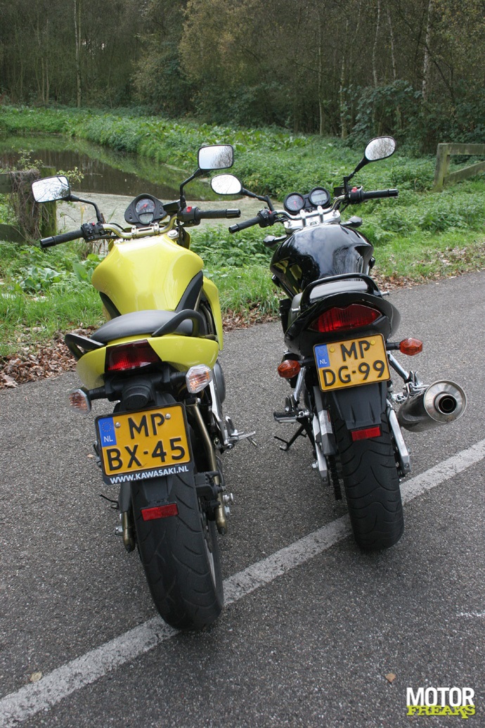 Suzuki Bandit 650 vs Kawasaki ER-6n