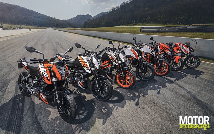 KTM Duke Family