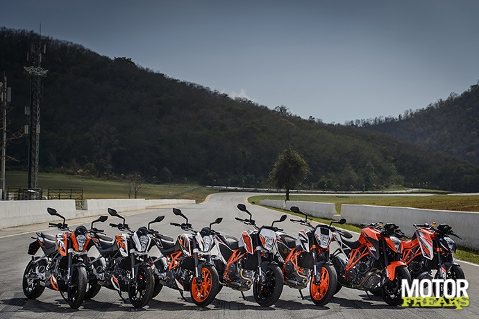 KTM Duke Family