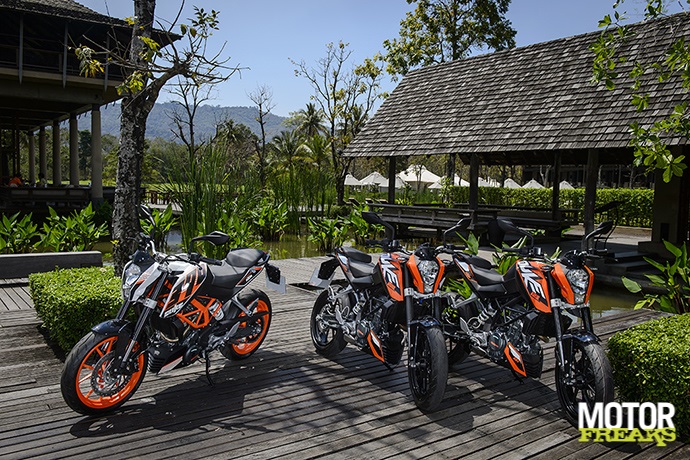 KTM Duke Family