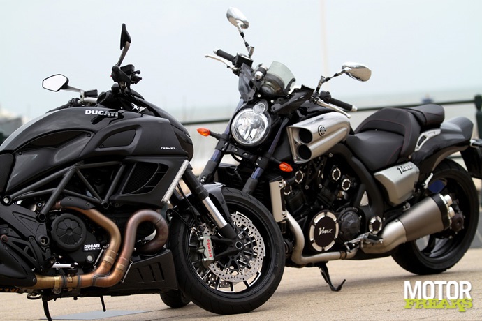 Diavel vs. V-Max