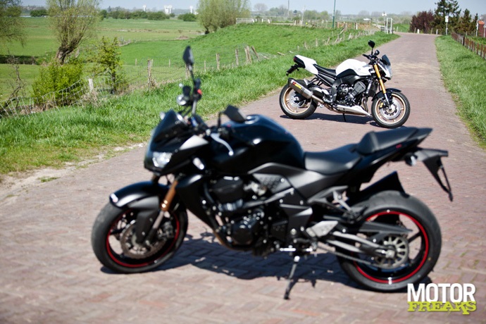 Kawasaki Z750R vs Yamaha FZ8