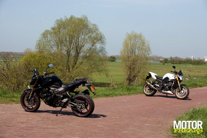 Kawasaki Z750R vs Yamaha FZ8