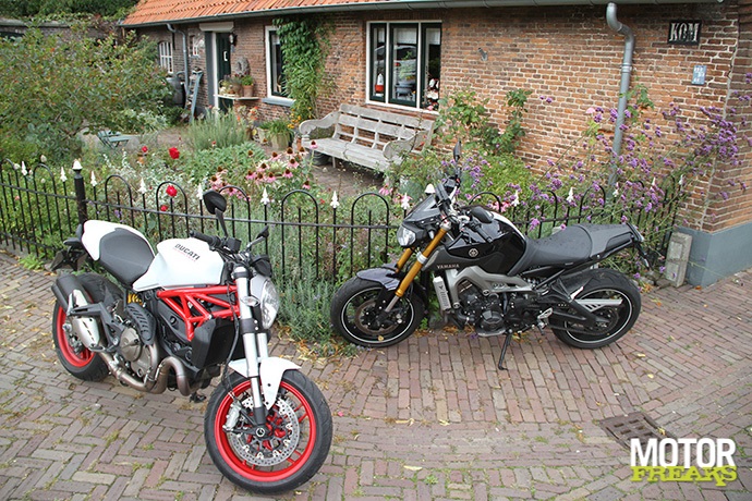 Ducati Monster 821 vs. Yamaha MT-09