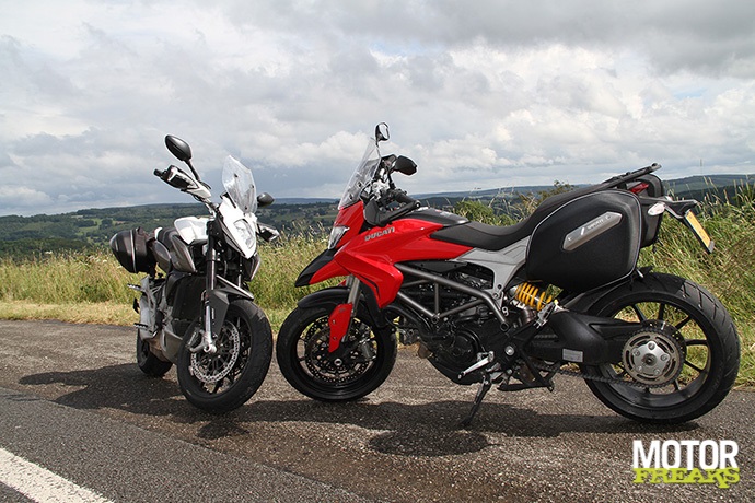 Ducati Hyperstrada versus MV Agusta Stradale 800