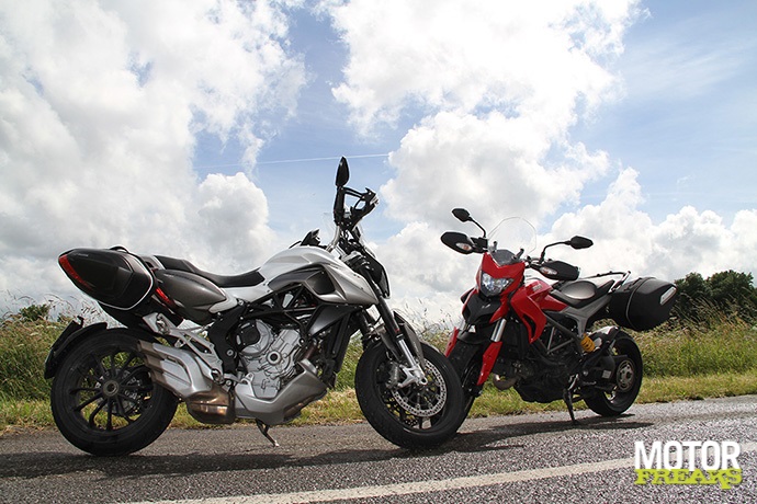 Ducati Hyperstrada versus MV Agusta Stradale 800