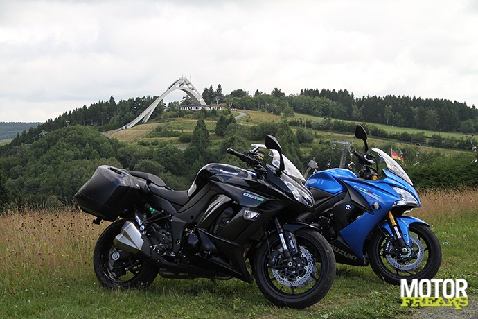 Suzuki GSX-S1000F versus Kawasaki Z1000SX