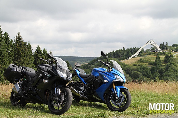 Suzuki GSX-S1000F versus Kawasaki Z1000SX