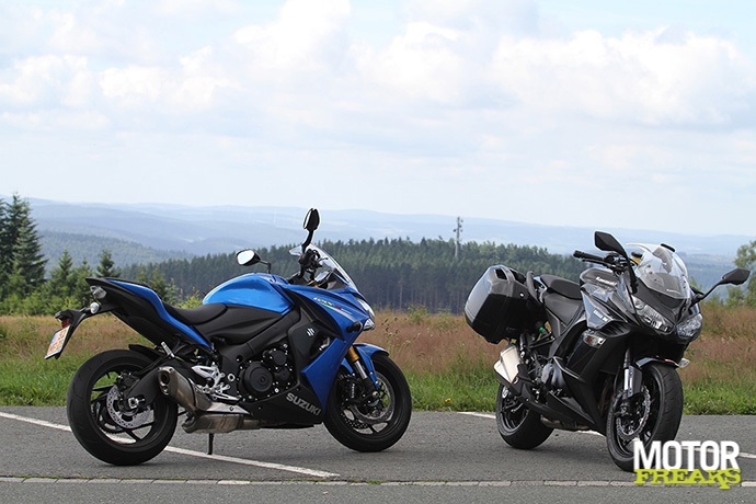 Suzuki GSX-S1000F versus Kawasaki Z1000SX