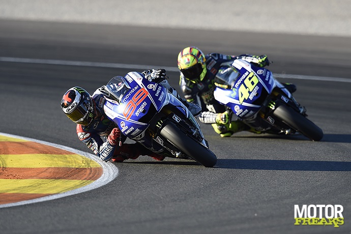 Jorge Lorenzo Valentino Rossi Valencia