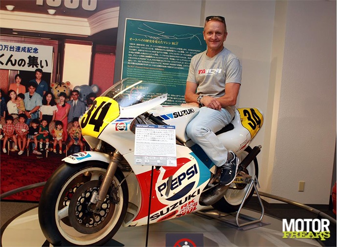 Kevin Schwantz Suzuki HQ