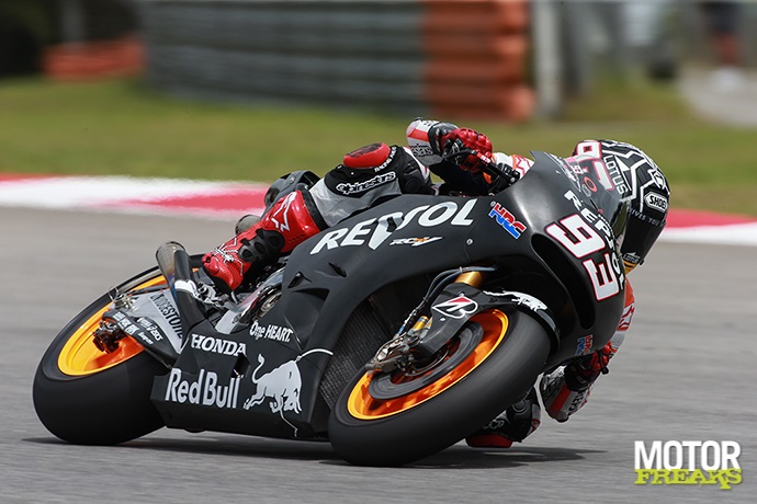 Marc Marquez Sepang wintertest