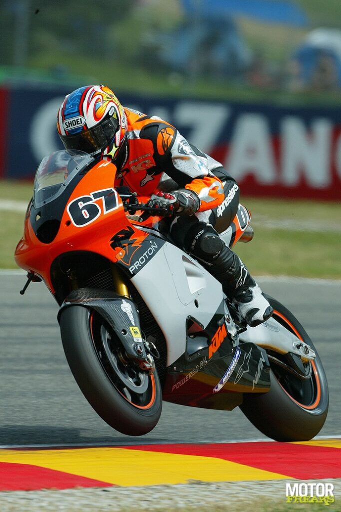 Shane Byrne KTM MotoGP 2005 Mugello