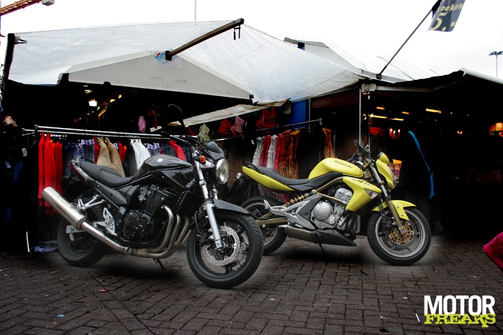 Suzuki Bandit 650 vs Kawasaki ER-6n