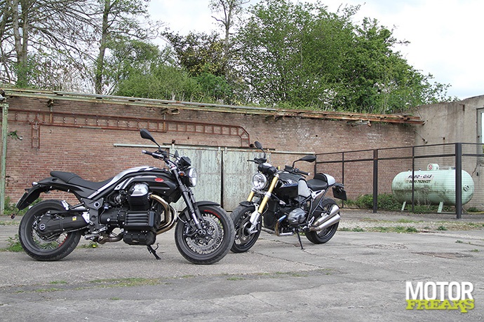 BMW R nineT versus Moto Guzzi Griso 1200 8V SE