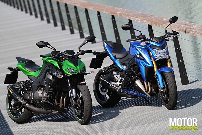 Suzuki GSX-S1000 vs Kawasaki Z1000
