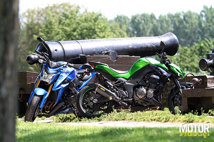 Suzuki GSX-S1000 vs Kawasaki Z1000