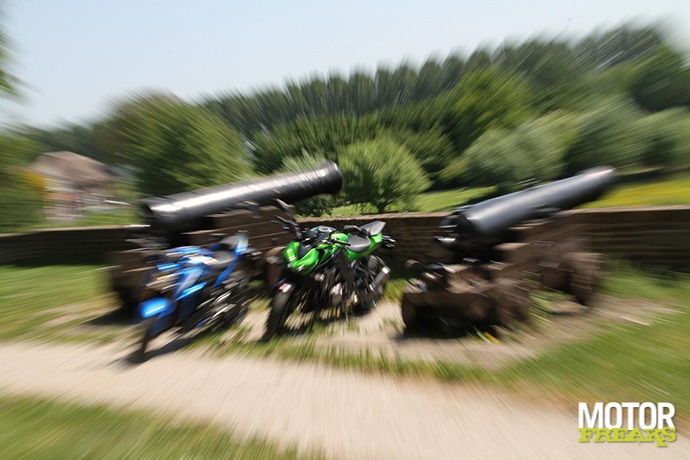 Suzuki GSX-S1000 vs Kawasaki Z1000