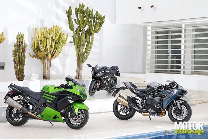 Kawasaki ZX-10R, ZZR1400, Ninja H2