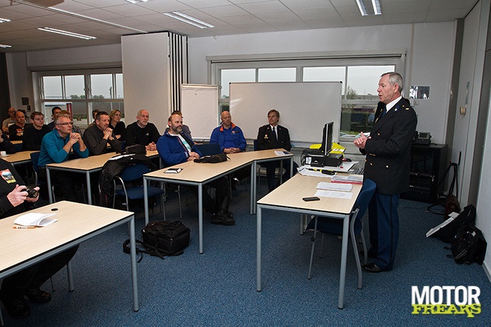 Politie rijvaardigheidstraining