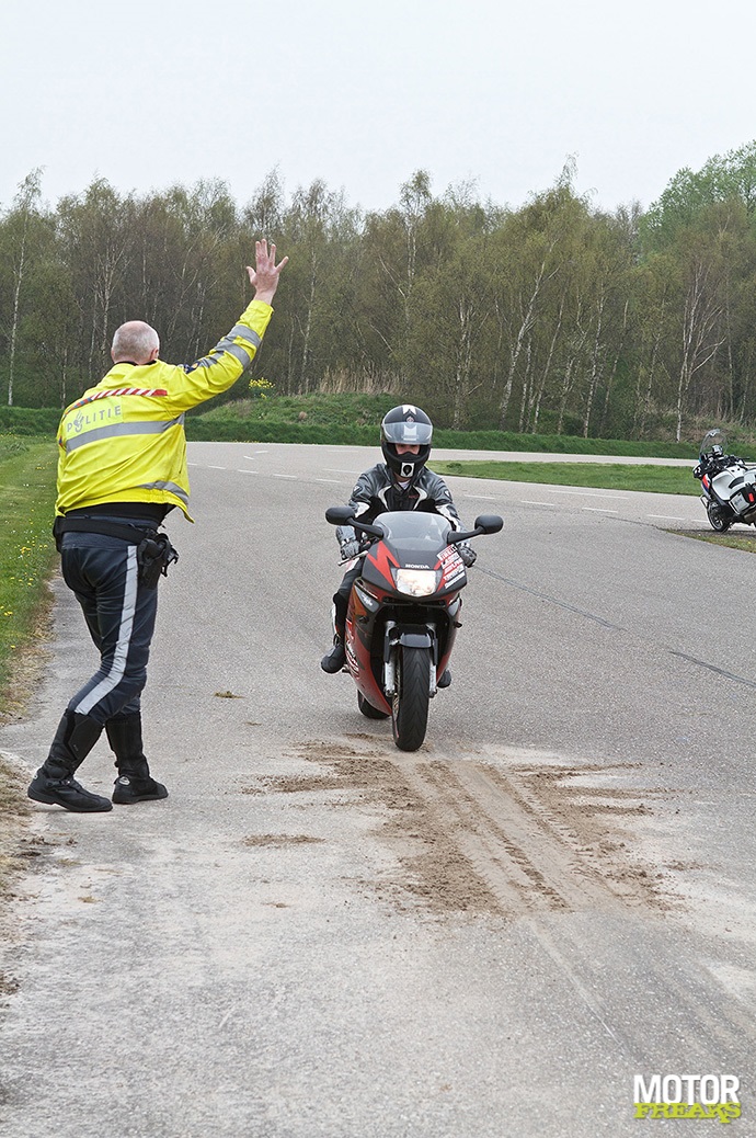 Politie rijvaardigheidstraining