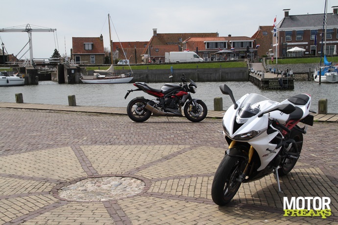 Triumph Daytona 675R vs Street Triple_R