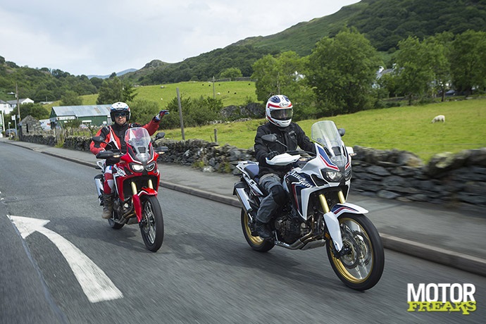 Wales per Africa Twin
