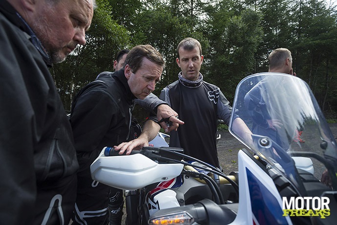 Wales per Africa Twin