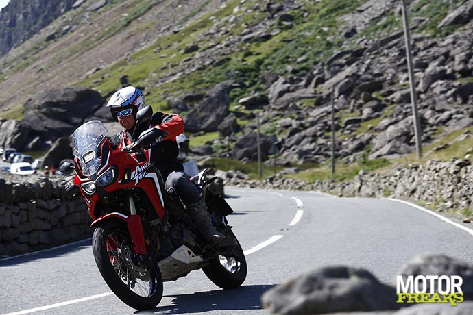 Wales per Africa Twin