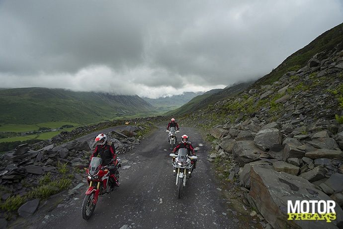Wales per Africa Twin
