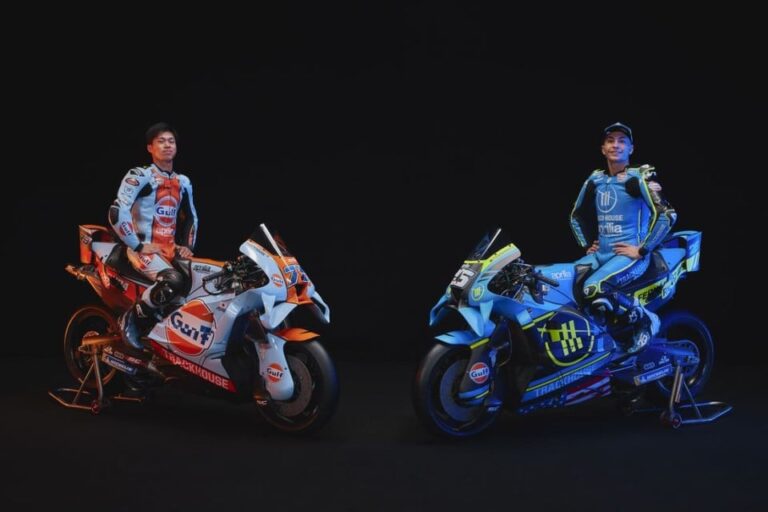 Trackhouse Aprilia toont 2026-livery | Motorfreaks