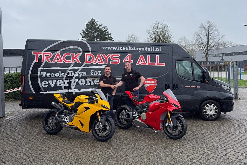 Ducati Trackdays4all samenwerking 2026