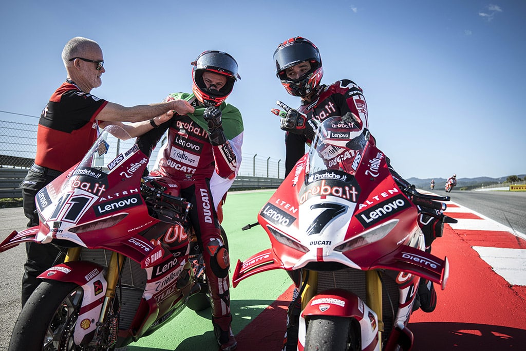 Nicolo Bulega Iker Lecuona WorldSBK Portimao