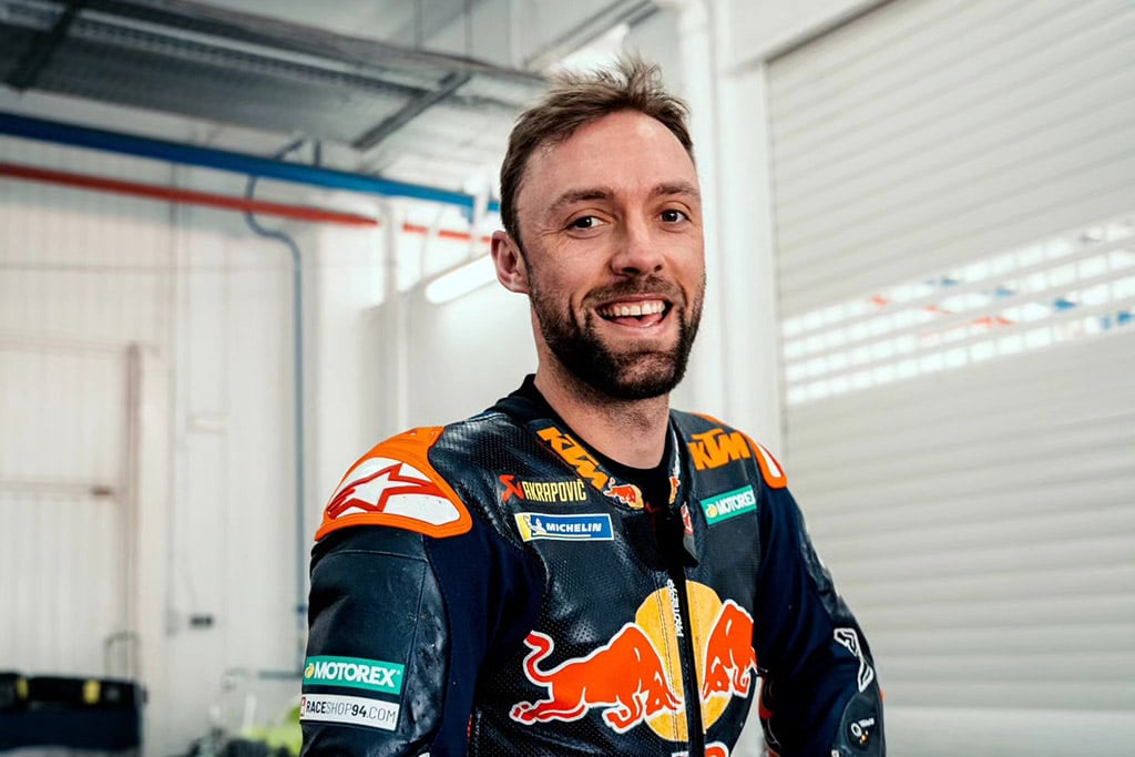 Jonas Folger KTM testrider