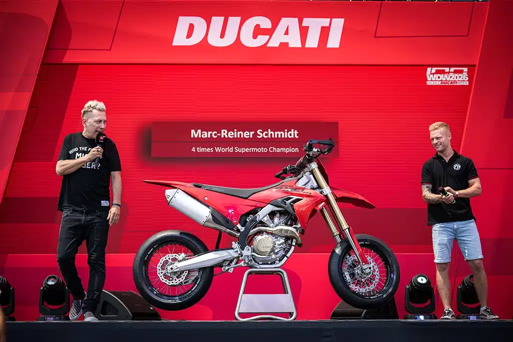 Ducati Desmo450 SM World Ducati Week 2026