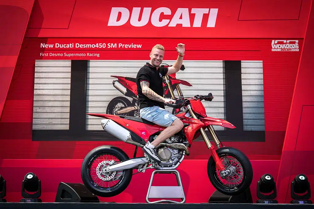 Ducati Desmo450 SM World Ducati Week 2026